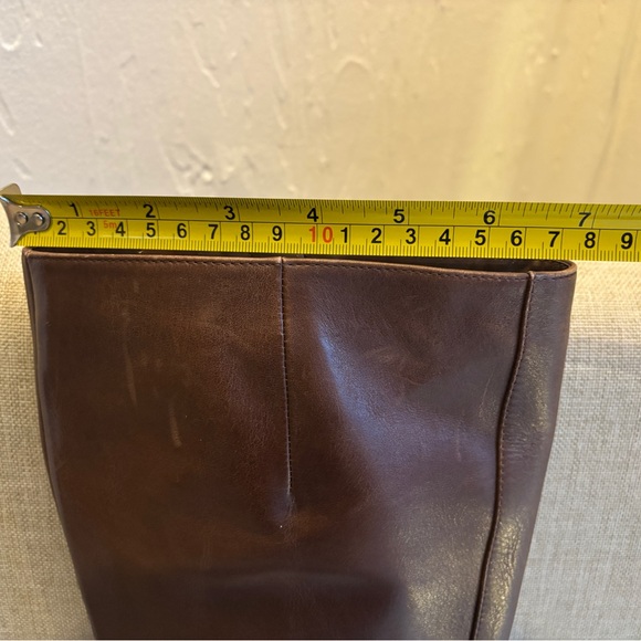 Cole Haan “Chrystie” High Heel Leather Knee Boots Women’s 8B Brown - Picture 10 of 15